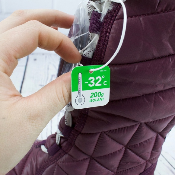 NEW BOX Columbia Powder Summit II Mid Purple Boots - Picture 3 of 8